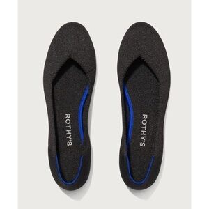 Rothy's The Flat Slip-On Shoes Black